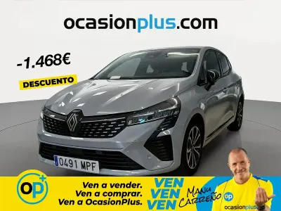 Usado Renault Clio V Techno 90 CV (66 kW) 2024 Gris Berlina