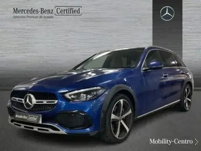 Usado Mercedes C220 199 CV (146 kW) 2022 Azul Familiar