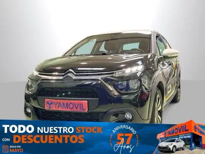 Usado Citroën C3 Feel 102 CV (75 kW) 2022 Negro Utilitario