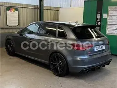 Usado Audi S3 Premium 300 CV (220 kW) 2014 Gris / plata Berlina