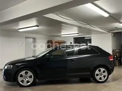 Usado Audi A3 170 CV (125 kW) 2007 Negro Utilitario