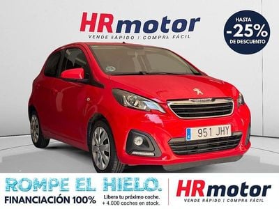 Usado Peugeot 108 Active 82 CV (60 kW) 2015 Rojo Utilitario