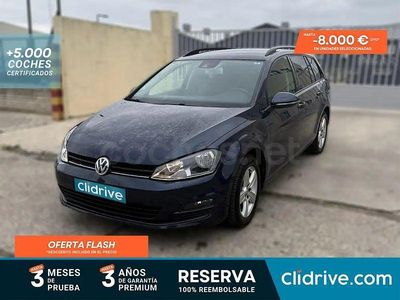 Usado VW Golf VII Edition 110 CV (80 kW) 2016 Azul Familiar