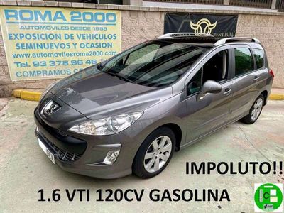 usado Peugeot 308 1.6 VTI 120 CV TECHO PANORAMICO