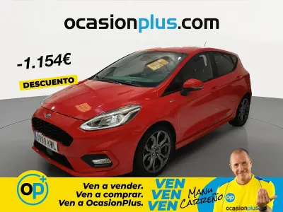 Usado Ford Fiesta ST-Line 125 CV (91 kW) 2019 Blanco Utilitario