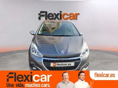 Usado Peugeot 208 Allure 110 CV (80 kW) 2018 Gris Utilitario