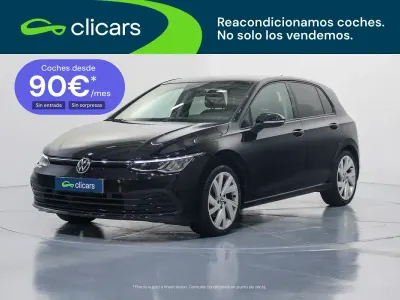 Usado VW Golf VII Life 150 CV (110 kW) 2020 Negro Berlina