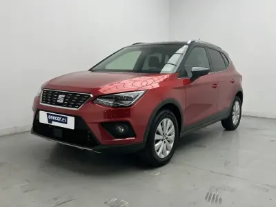 Usado Seat Arona XCELLENCE 116 CV (85 kW) 2018 Rojo/ techo negro SUV