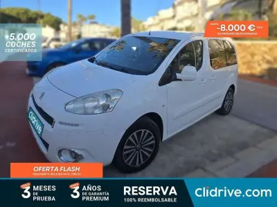 Usado Peugeot TePee Active 92 CV (67 kW) 2014 Blanco Van