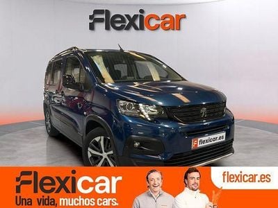 Usado Peugeot Rifter GT 130 CV (95 kW) 2022 Azul Monovolumen