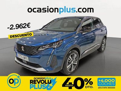 Usado Peugeot 3008 Allure 130 CV (95 kW) 2024 Azul SUV