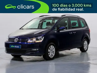Usado VW Sharan Edition 150 CV (110 kW) 2019 Azul Monovolumen