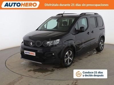 Usado Peugeot Rifter GT-line 131 CV (96 kW) 2019 Negro Monovolumen