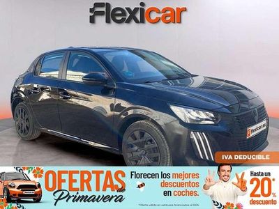 Usado Peugeot 208 Active 102 CV (75 kW) 2024 Negro Utilitario