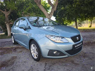 Usado Seat Ibiza Stylance 85 CV (62 kW) 2009 Azul Berlina