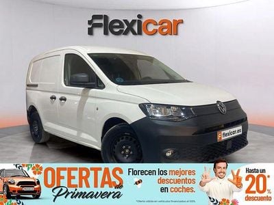 Usado VW Caddy Trendline 102 CV (75 kW) 2021 Blanco Monovolumen