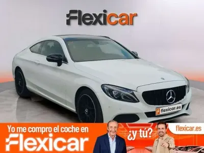Usado Mercedes C200 184 CV (135 kW) 2018 Blanco Coupe