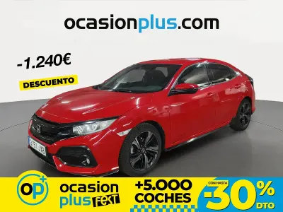 Usado Honda Civic Elegance 129 CV (94 kW) 2017 Rojo