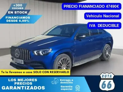 Usado Mercedes GLE350 321 CV (236 kW) 2020 Azul SUV