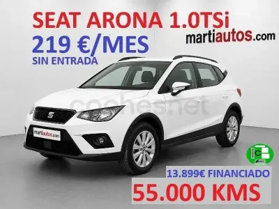 Usado Seat Arona Ecomotive 95 CV (69 kW) 2019 Blanco SUV