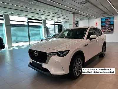Nuevo Mazda CX-60 Exclusive-Line 327 CV (240 kW) 2026 Blanco SUV