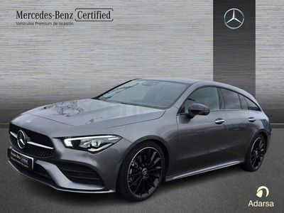 Usado Mercedes CLA200 150 CV (110 kW) 2019 Gris / plata Berlina