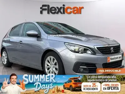 Usado Peugeot 308 Style 130 CV (95 kW) 2020 Gris Berlina
