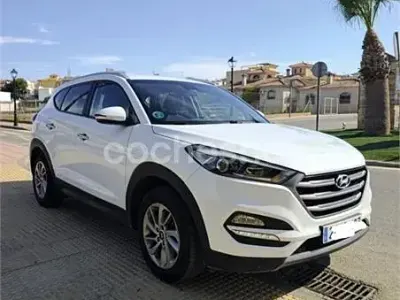 Usado Hyundai Tucson 115 CV (84 kW) 2015 Blanco SUV