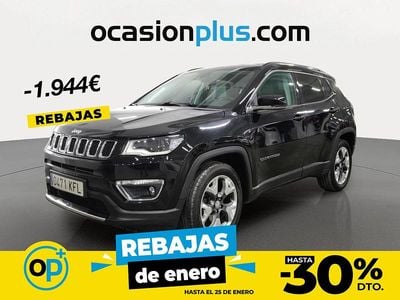 Negro Usado 2017 Jeep Compass Limited SUV | 14.075 € (Buen precio)