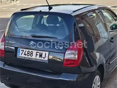 Usado Citroën C2 61 CV (44 kW) 2007 Negro Utilitario