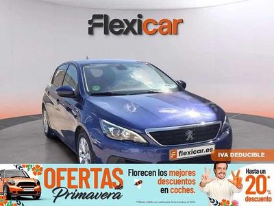 Usado Peugeot 308 SW Allure 131 CV (96 kW) 2020 Azul Familiar