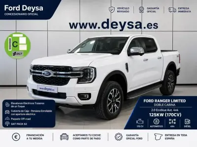 Nuevo Ford Ranger Limited 170 CV (125 kW) 2026 Blanco Pickup/Camioneta