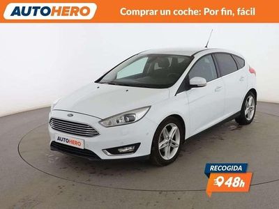 Blanco Usado 2015 Ford Focus Titanium Berlina | 9199 € (Precio justo)