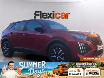 Usado Peugeot 2008 Active 100 CV (73 kW) 2023 Rojo SUV