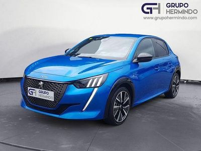Usado Peugeot 208 GT-line 100 CV (73 kW) 2020 Azul Utilitario