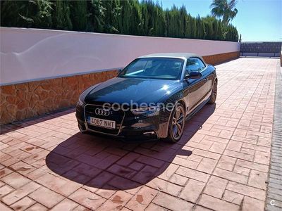 Usado Audi A5 Cabriolet S-Line 230 CV (169 kW) 2016 Azul Descapotable
