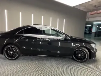 Usado Mercedes CLA200 136 CV (100 kW) 2014 Negro Coupe
