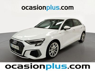 Usado Audi A3 Sportback S-Line 116 CV (85 kW) 2021 Blanco Utilitario