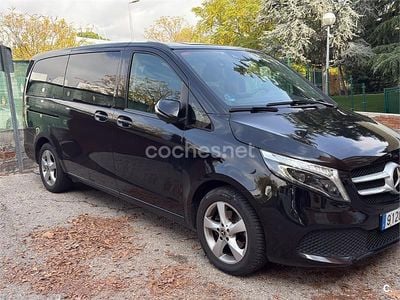 Negro Usado 2021 Mercedes V220 Monovolumen | 38.500 € (Precio justo)