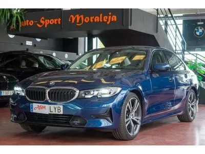 Usado BMW 330 Sport Line 258 CV (189 kW) 2022 Azul Berlina