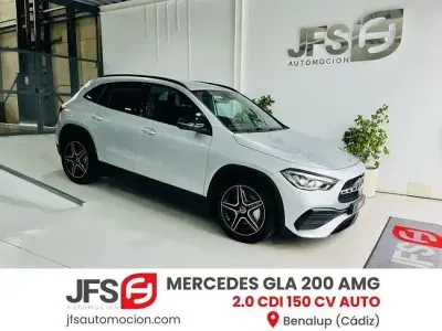 Usado Mercedes GLA200 AMG 150 CV (110 kW) 2021 Gris SUV