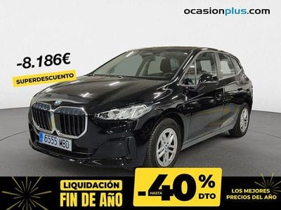 Negro Usado 2022 BMW 218 Active Tourer Monovolumen | 24.490 € (Precio justo)