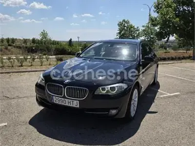 Usado BMW 520 Efficient Dynamics 184 CV (135 kW) 2013 Negro Berlina