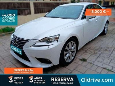 Usado Lexus IS300h Executive Line 223 CV (164 kW) 2015 Blanco Berlina
