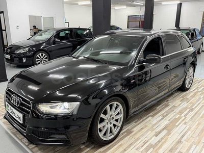 Usado Audi A4 S-Line 190 CV (139 kW) 2014 Negro Familiar