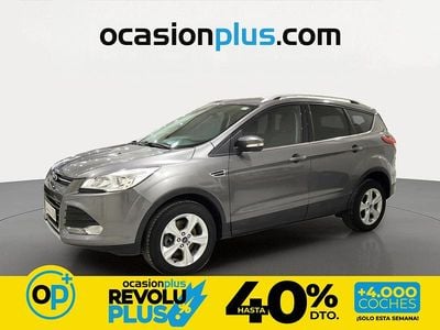 Usado Ford Kuga Trend 140 CV (102 kW) 2014 Gris SUV