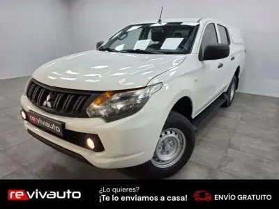 Usado Mitsubishi L200 2018 Blanco Pickup/Camioneta