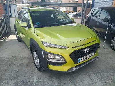 Usado Hyundai Kona 120 CV (88 kW) 2018 Verde SUV