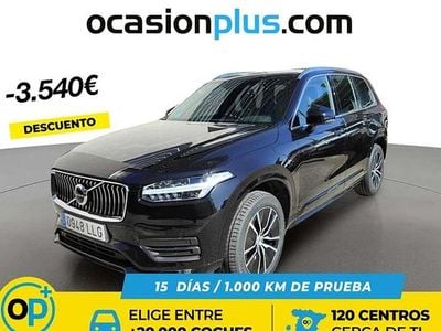 Usado Volvo XC90 Momentum 250 CV (183 kW) 2020 Negro SUV