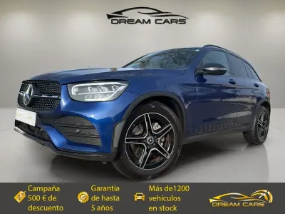 Usado Mercedes GLC43 AMG 194 CV (142 kW) 2020 Azul SUV